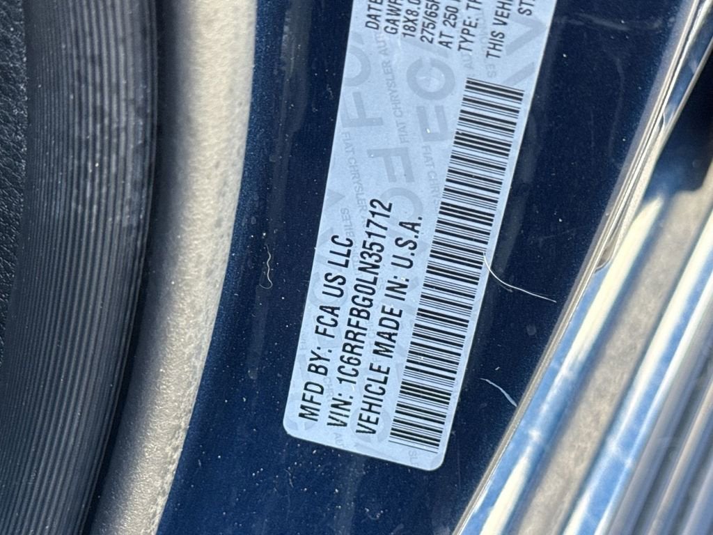 2020 RAM 1500 Big Horn