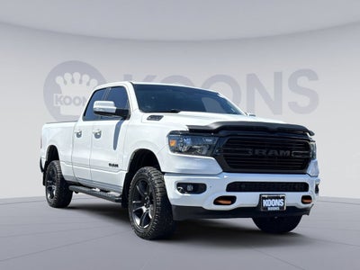 2020 RAM 1500 Big Horn Quad Cab 4x4 6'4" Box