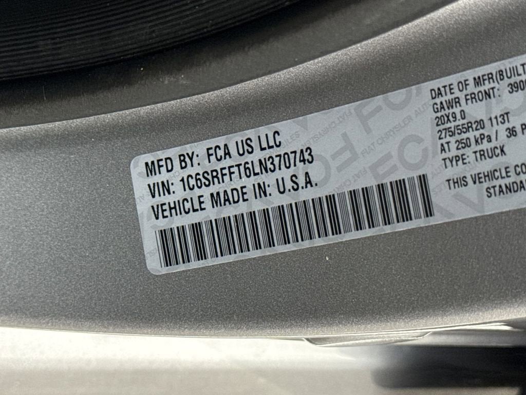 2020 RAM 1500 Big Horn