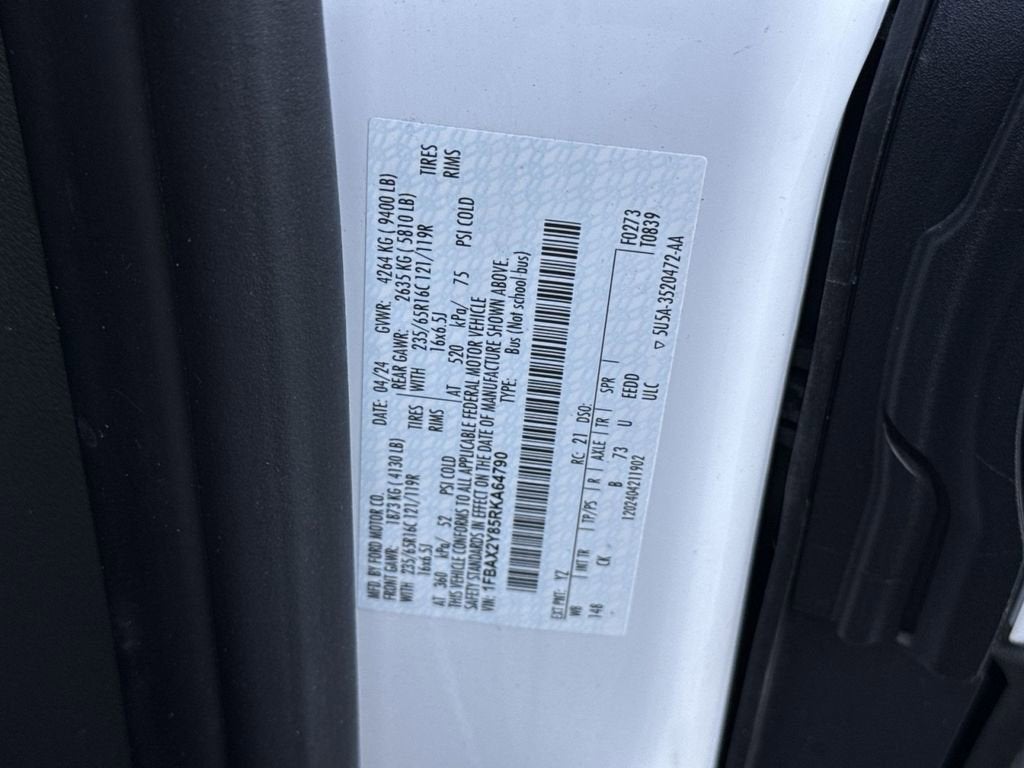 2024 Ford Transit Passenger Wagon XL