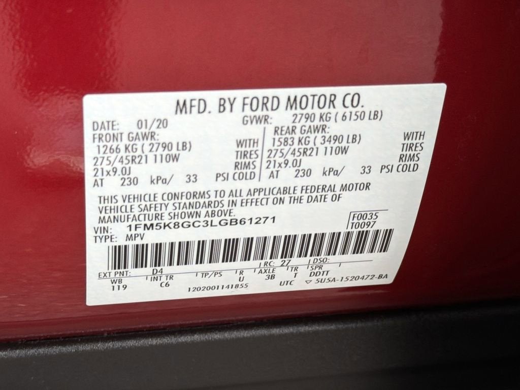 2020 Ford Explorer ST