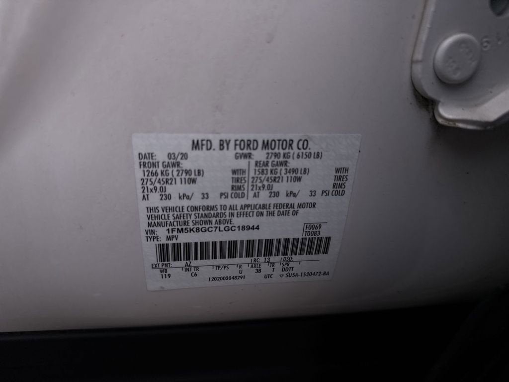 2020 Ford Explorer ST