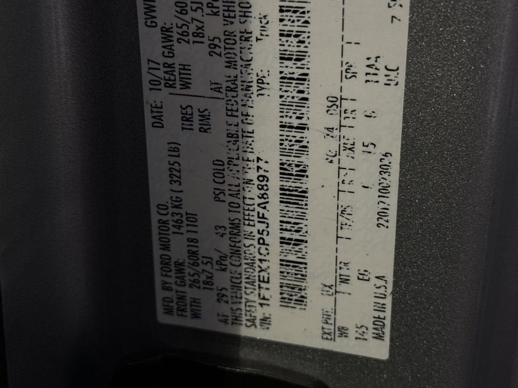 2018 Ford F-150 Lariat