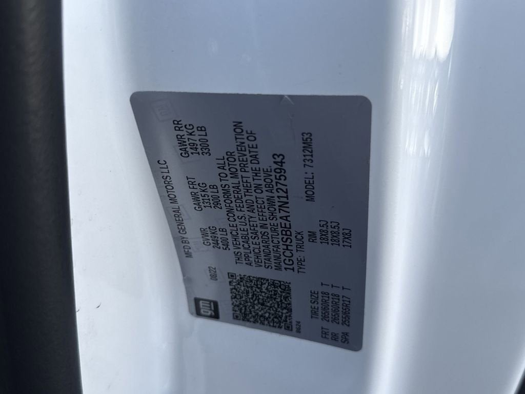 2022 Chevrolet Colorado WT