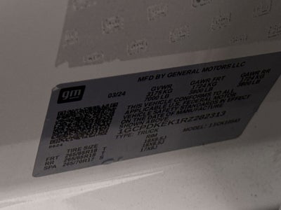 2024 Chevrolet Silverado 1500 LT (2FL)