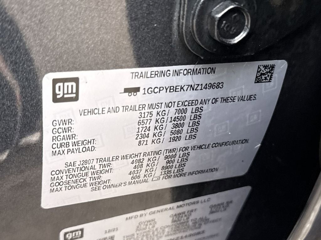 2022 Chevrolet Silverado 1500 LTD Custom