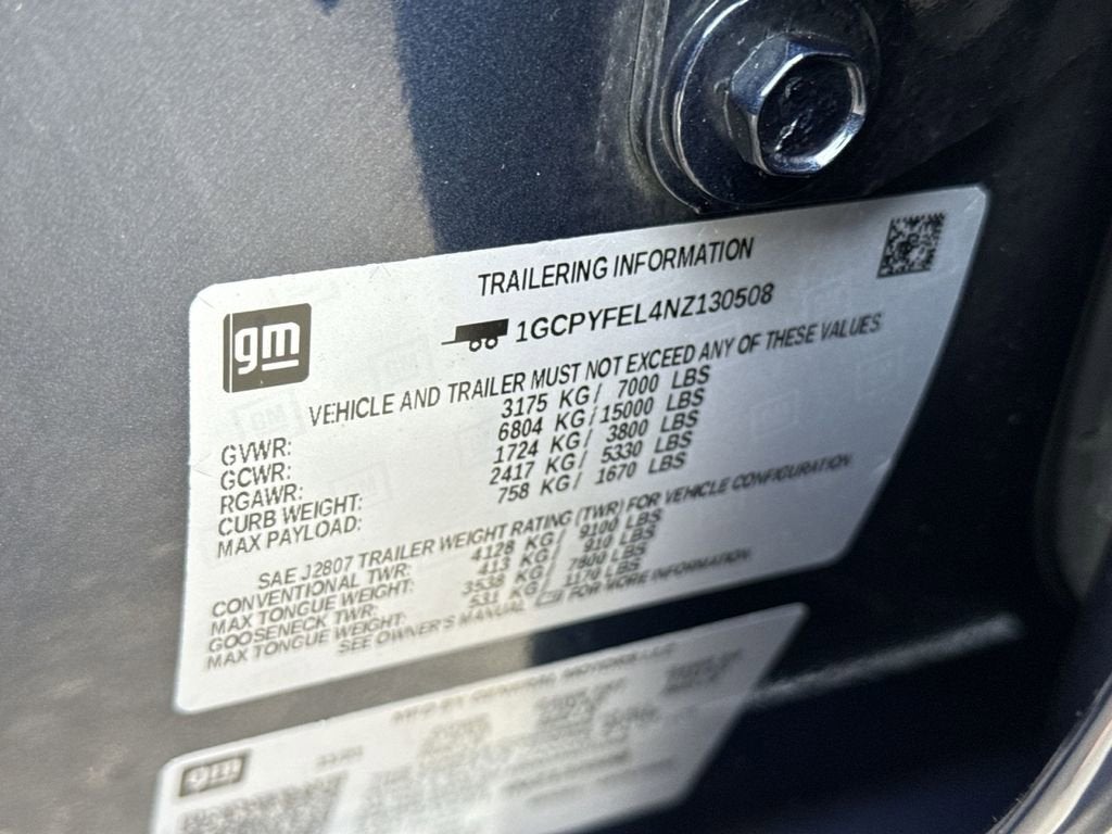 2022 Chevrolet Silverado 1500 LTD LT Trail Boss