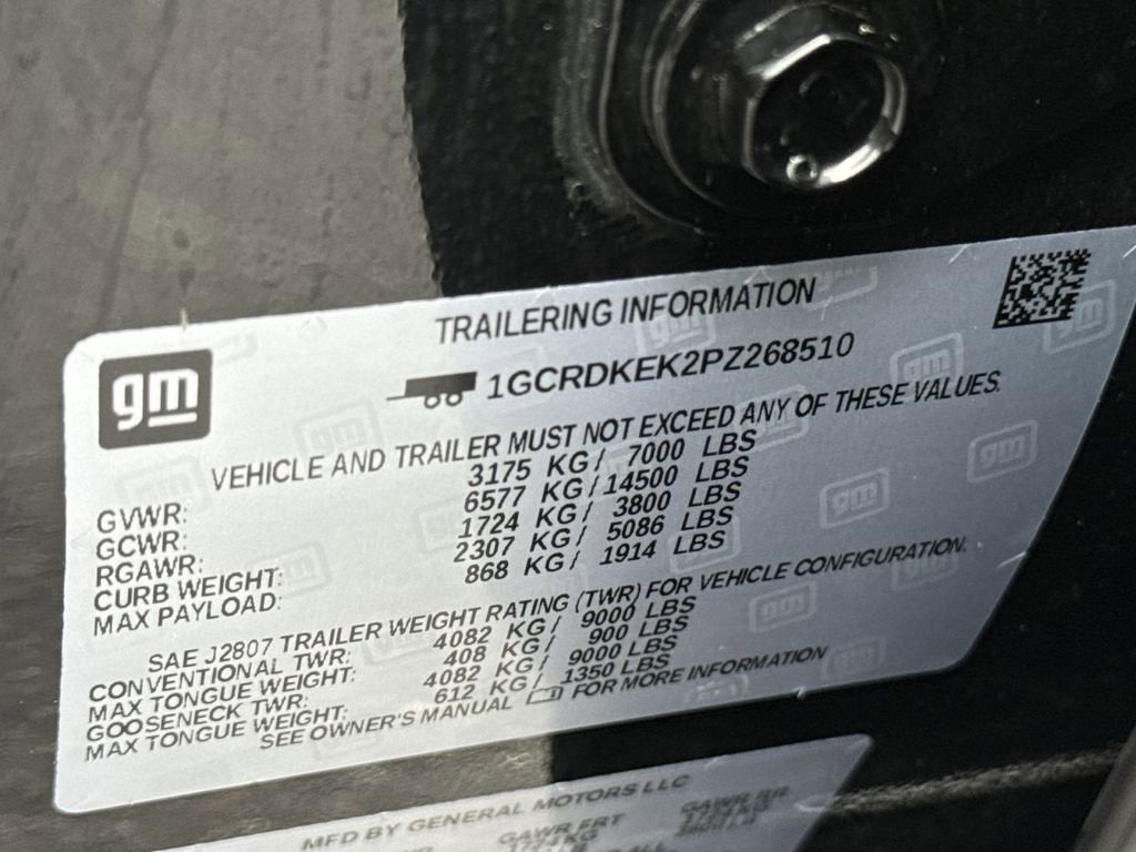 2023 Chevrolet Silverado 1500 LT (2FL)