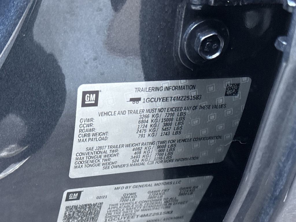 2021 Chevrolet Silverado 1500 RST