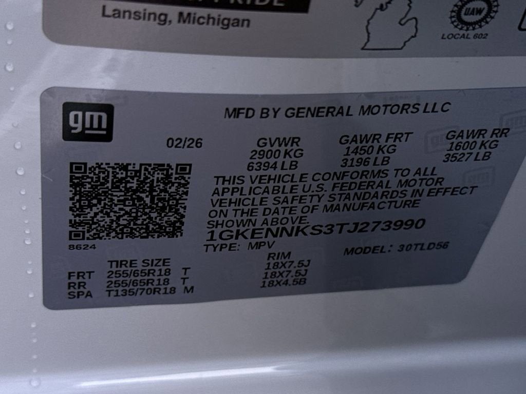 2026 GMC Acadia Elevation