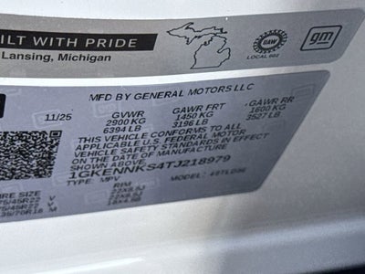 2026 GMC Acadia Elevation