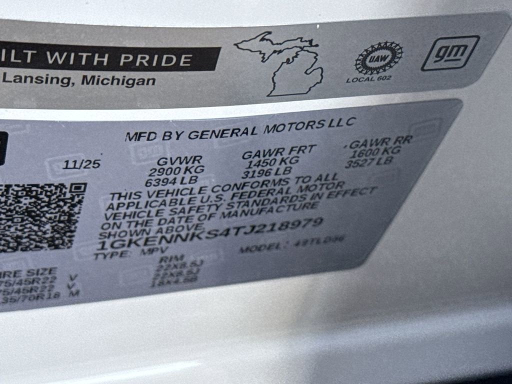 2026 GMC Acadia Elevation