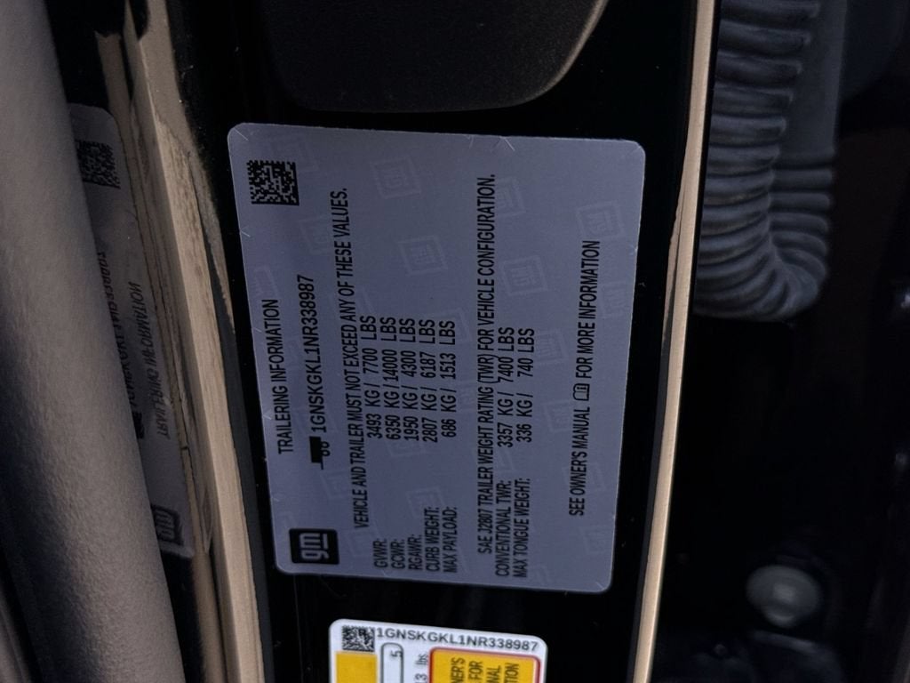 2022 Chevrolet Suburban High Country