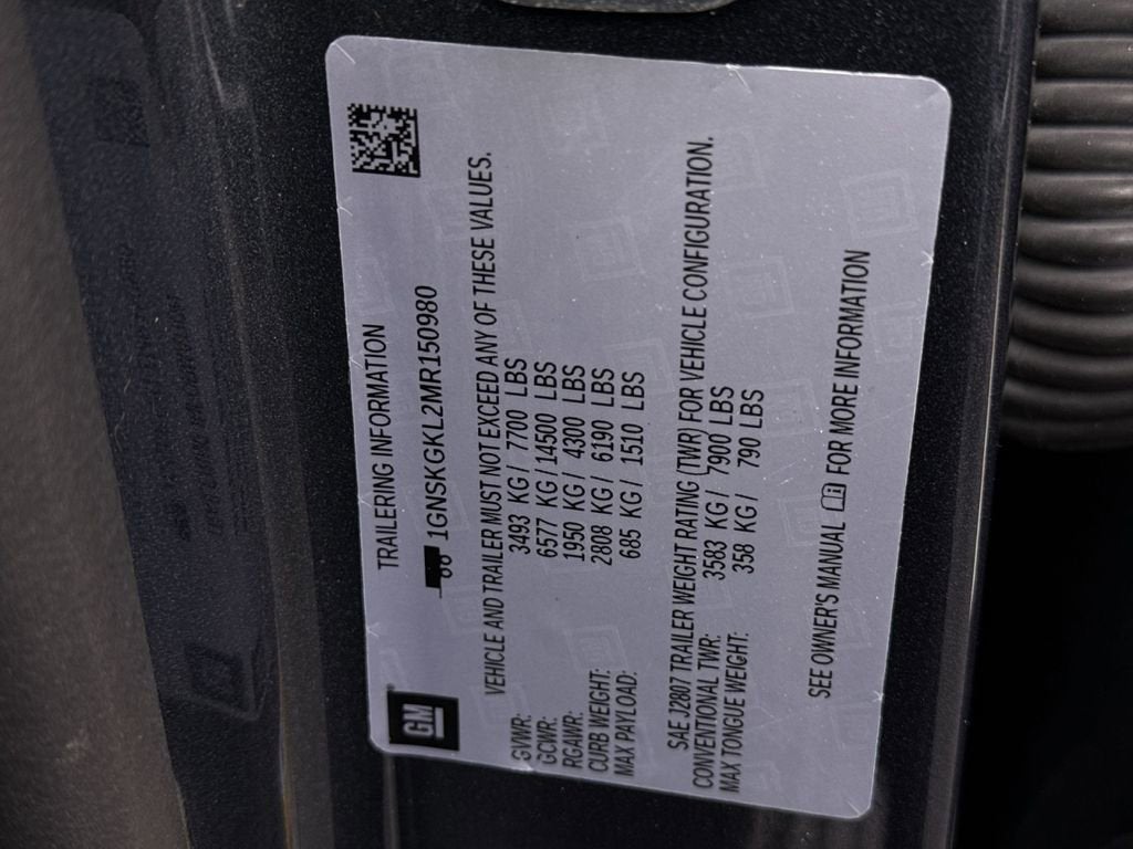 2021 Chevrolet Suburban High Country