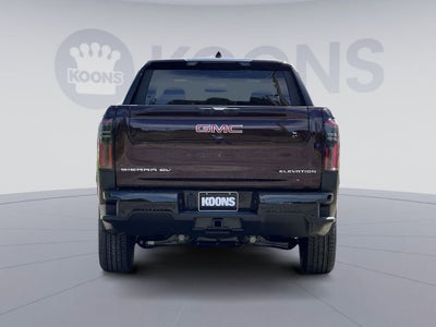 2026 GMC Sierra EV Elevation Standard Range