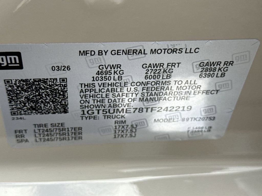 2026 GMC Sierra 2500 HD SLE