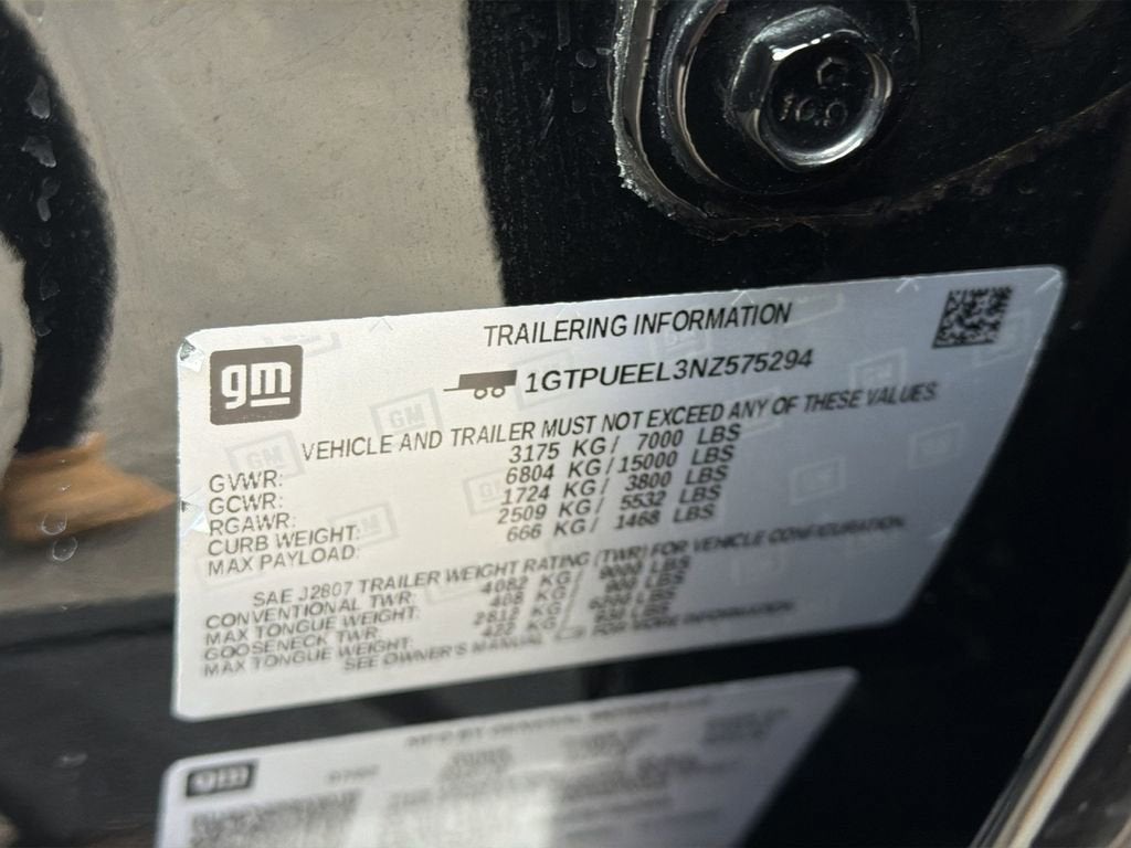 2022 GMC Sierra 1500 AT4