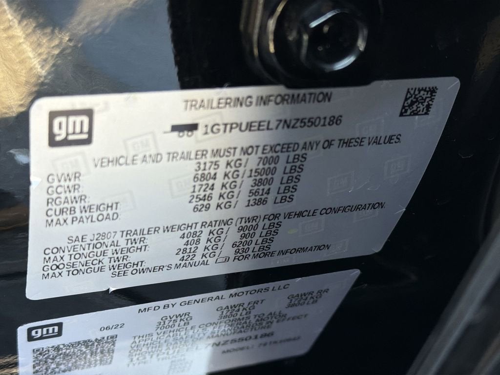 2022 GMC Sierra 1500 AT4