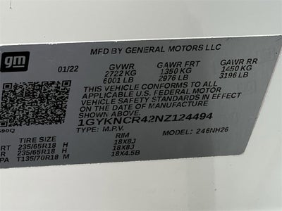 2022 Cadillac XT5 Premium Luxury