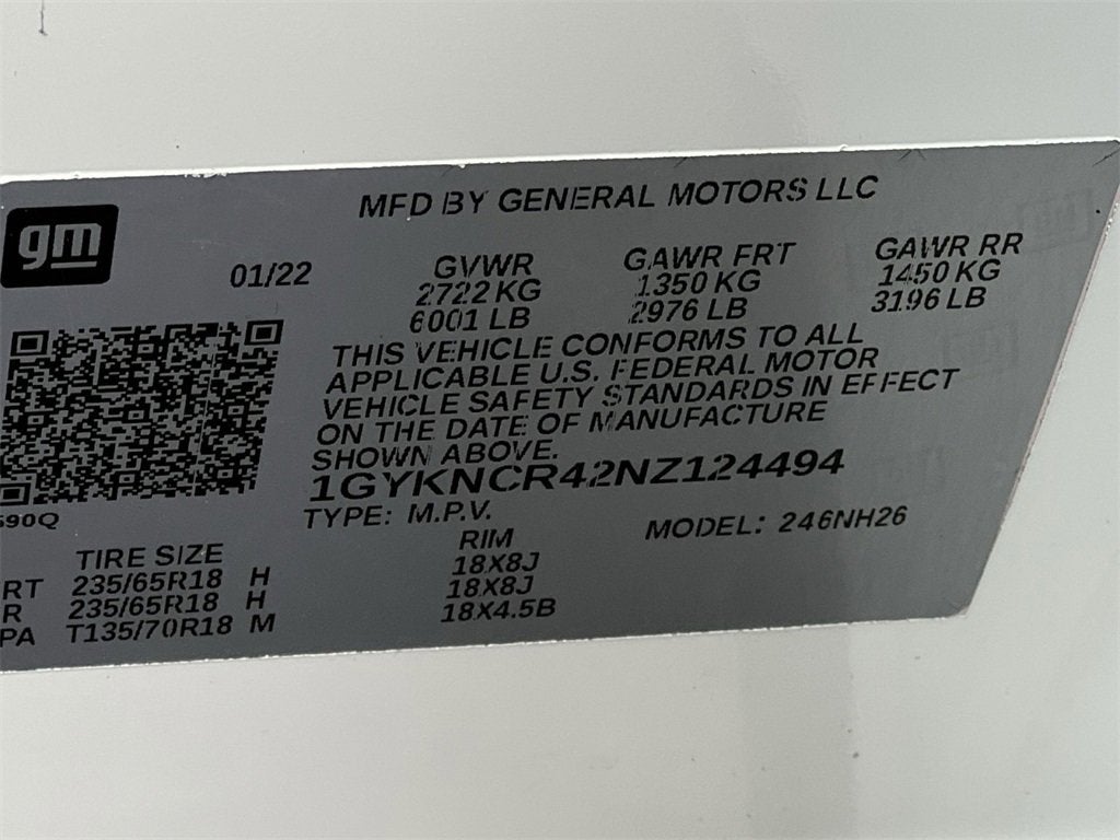 2022 Cadillac XT5 Premium Luxury