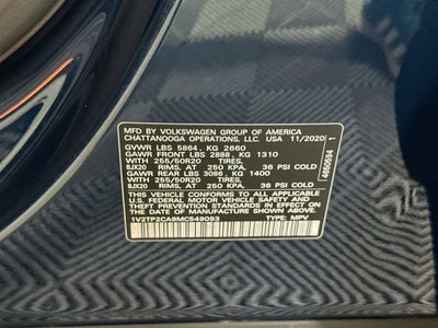 2021 Volkswagen Atlas 2.0T SEL Premium