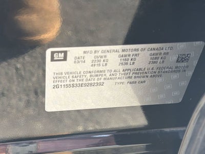 2014 Chevrolet Impala LTZ