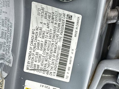 2023 Honda Civic Sedan Touring