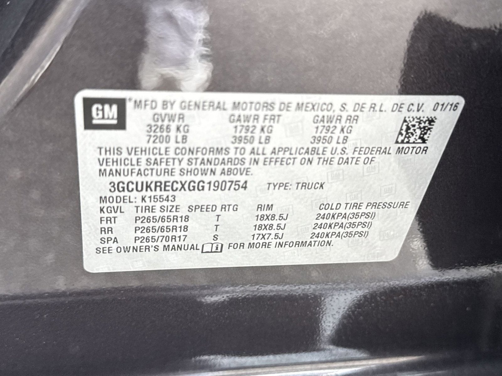 2016 Chevrolet Silverado 1500 LT