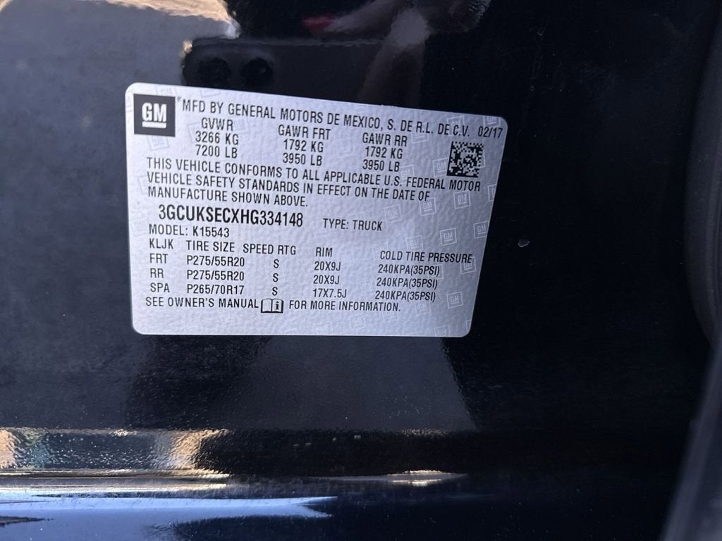 2017 Chevrolet Silverado 1500 LTZ