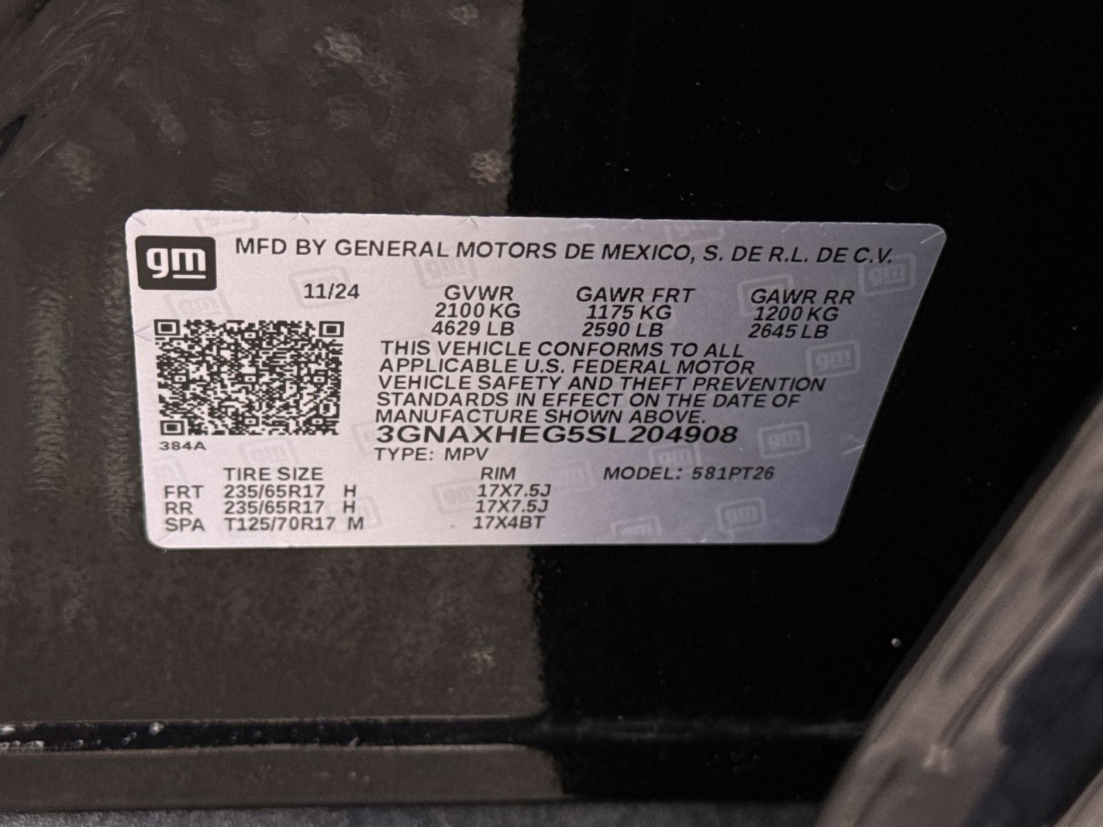 2025 Chevrolet Equinox LT
