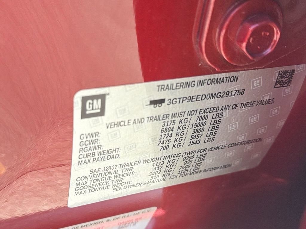 2021 GMC Sierra 1500 AT4