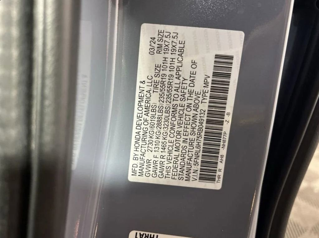 2024 Honda Odyssey Sport