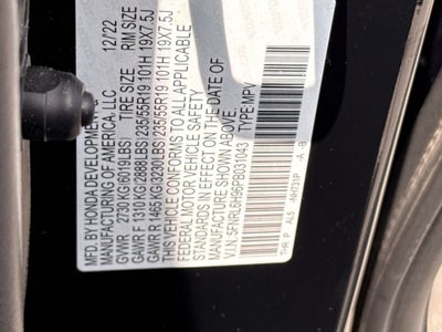 2023 Honda Odyssey Elite