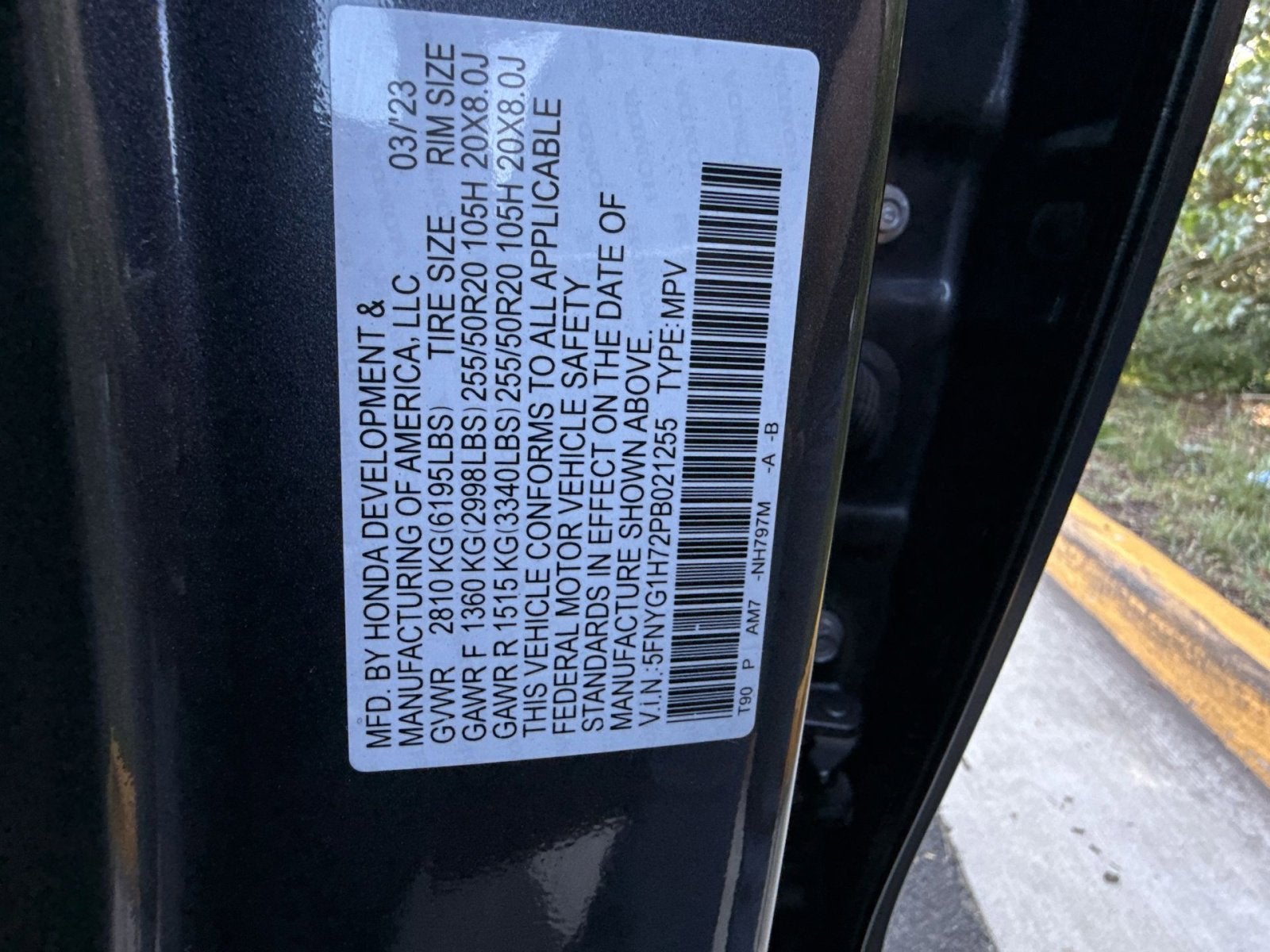 2023 Honda Pilot AWD Touring