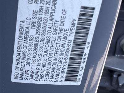 2024 Honda Pilot Elite