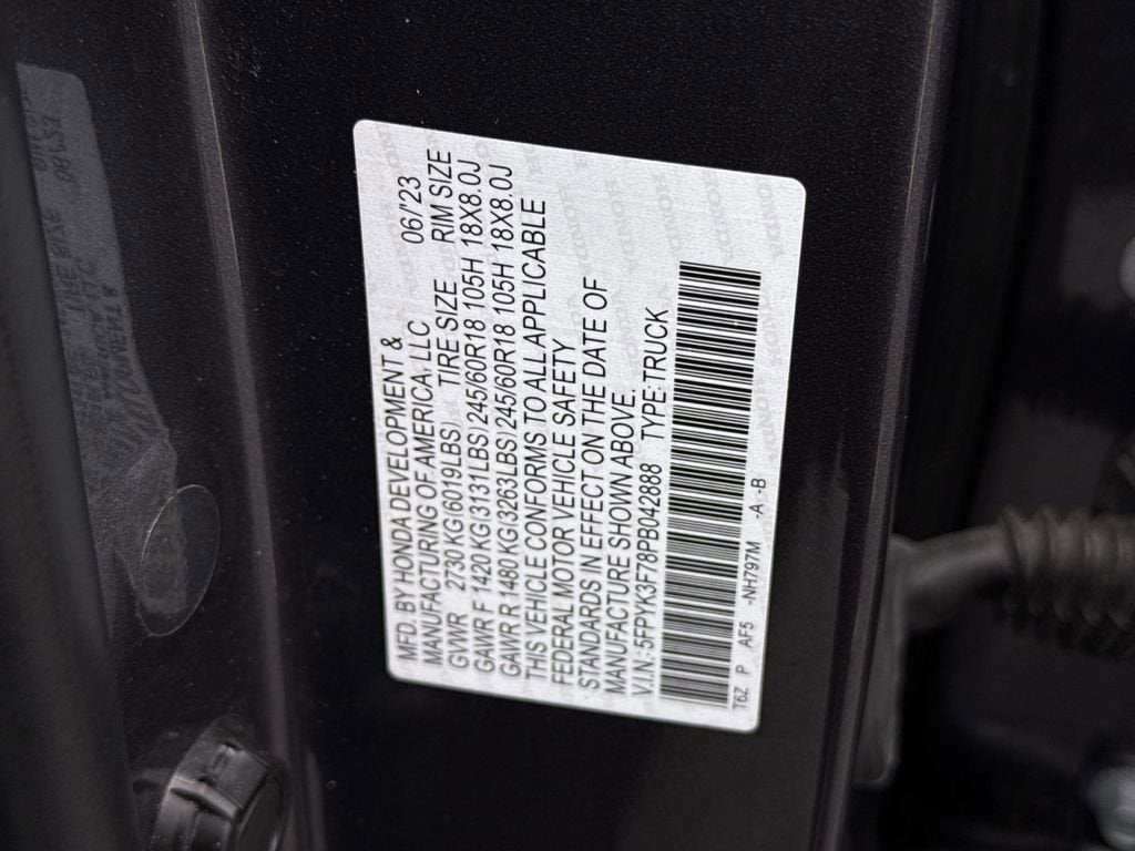 2023 Honda Ridgeline RTL-E