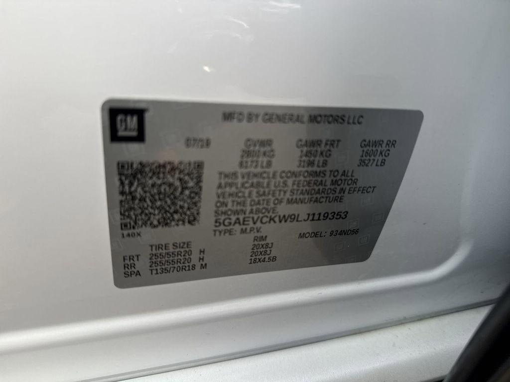 2020 Buick Enclave Avenir