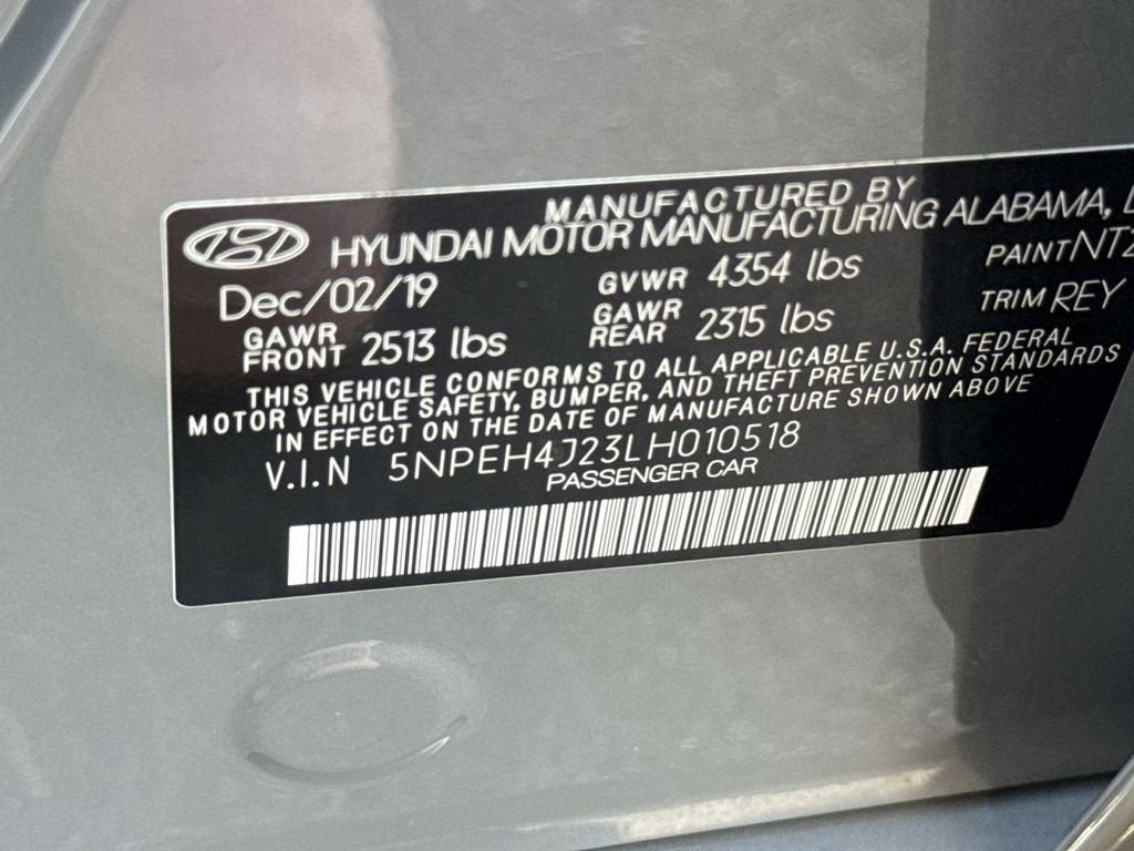 2020 Hyundai Sonata Limited