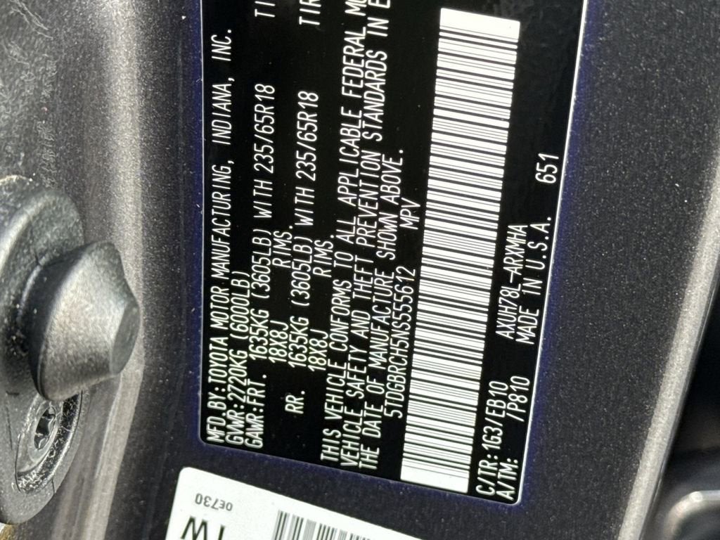 2022 Toyota Highlander Hybrid XLE