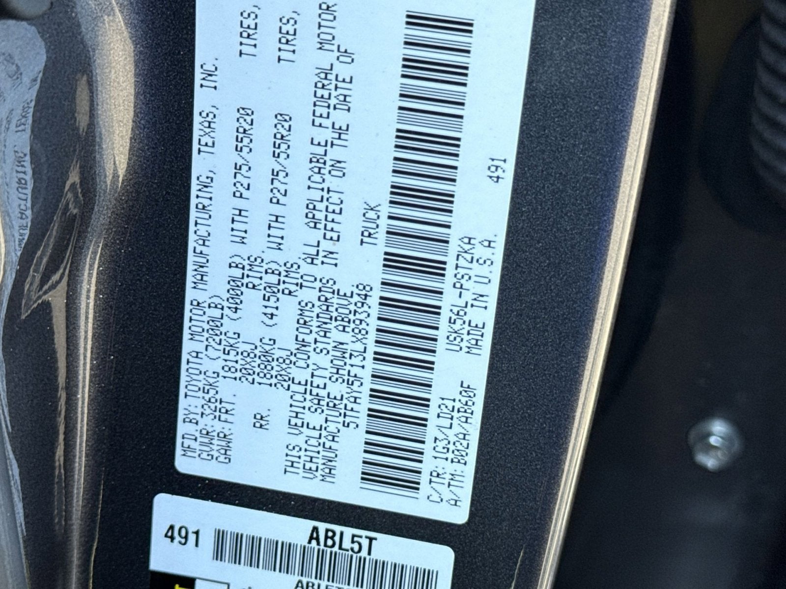 2020 Toyota Tundra 4WD 1794