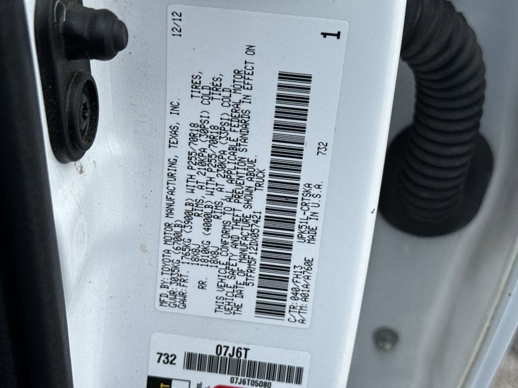 2013 Toyota Tundra Grade 4.6L V8