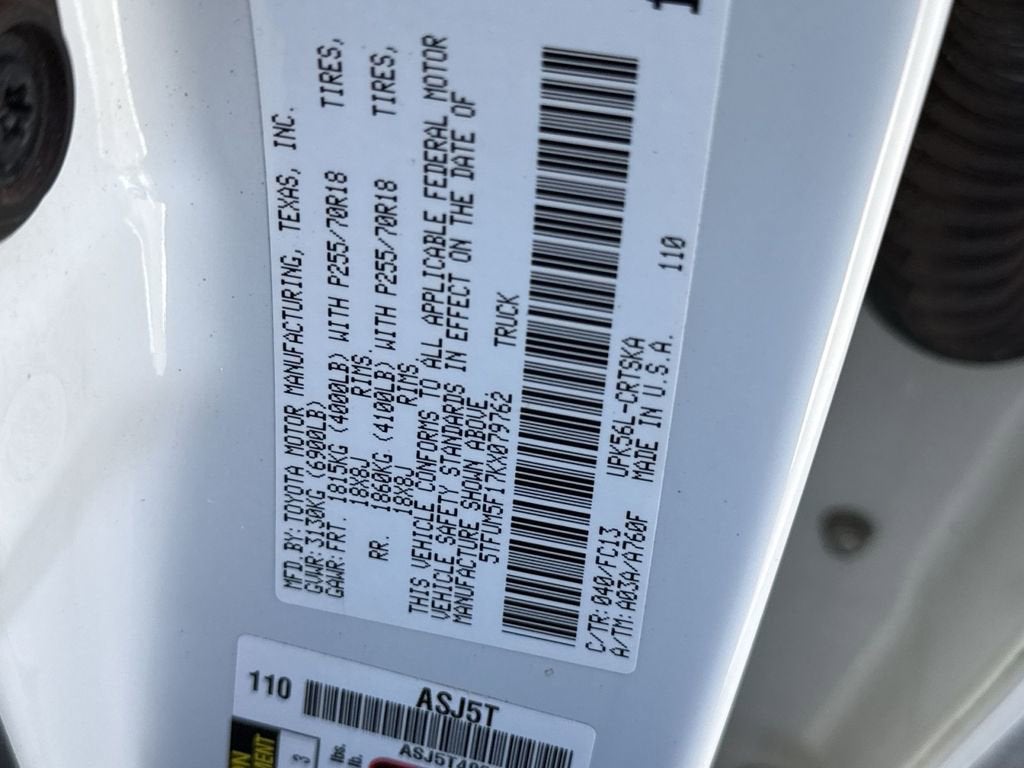 2019 Toyota Tundra SR5 4.6L V8