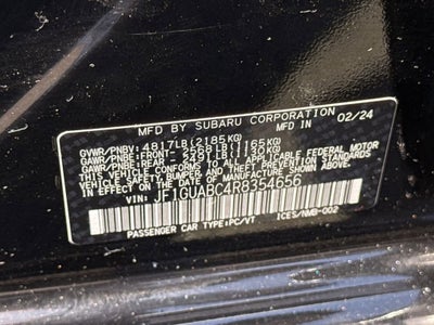 2024 Subaru Impreza Base 5-Door