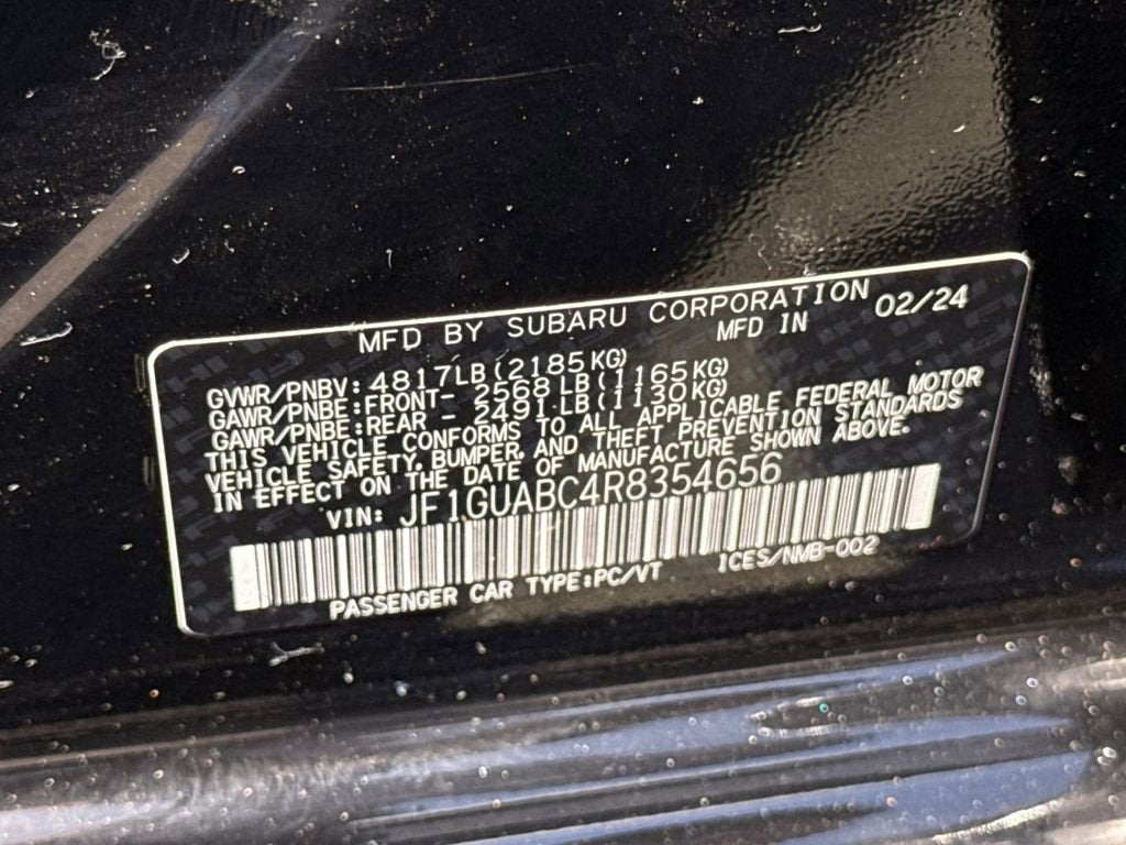 2024 Subaru Impreza Base 5-Door