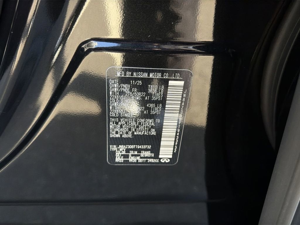 2026 INFINITI QX80 SPORT AWD