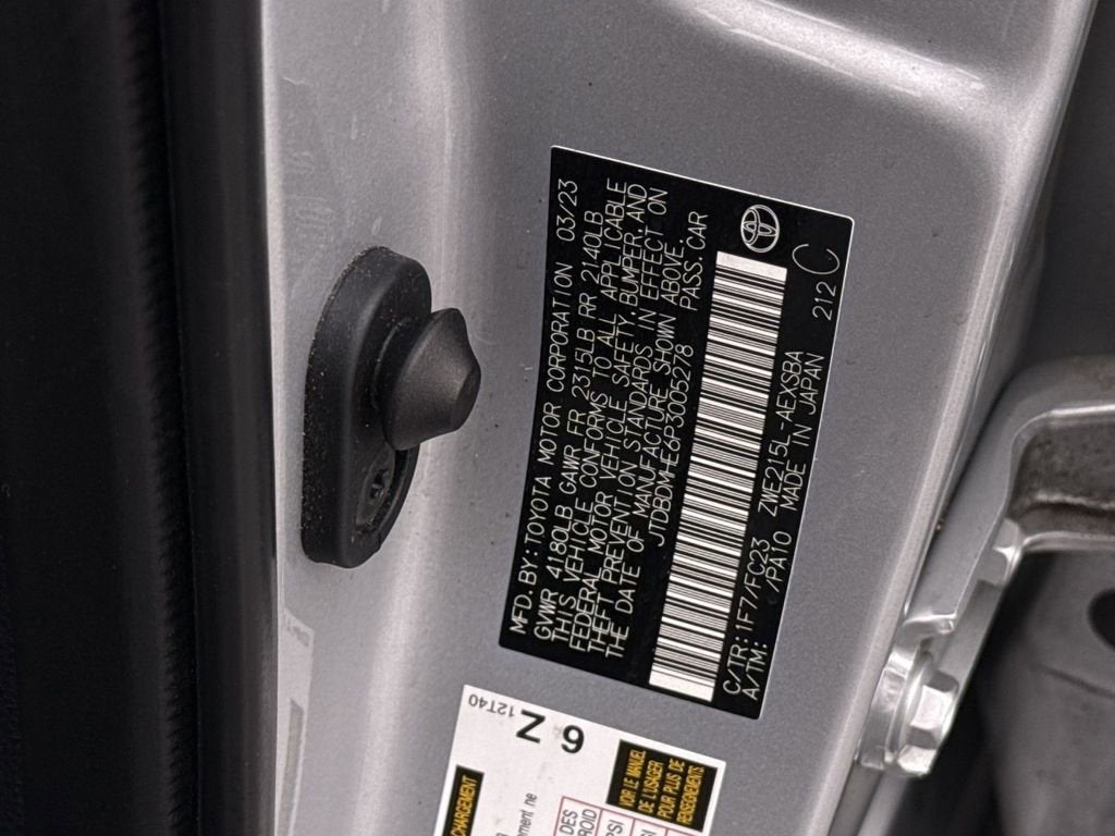 2023 Toyota Corolla Hybrid SE