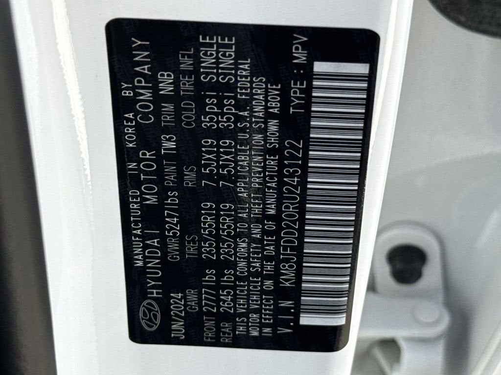 2024 Hyundai Tucson Plug-In Hybrid Limited