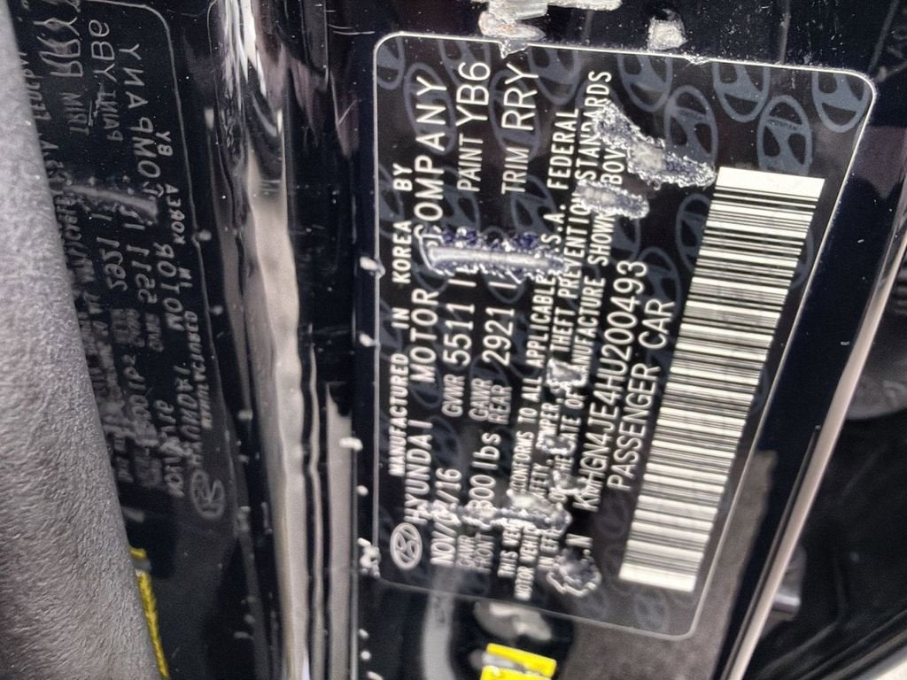 2017 Genesis G80 3.8L