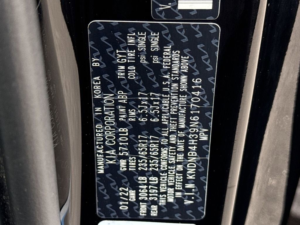 2022 Kia Carnival LXS