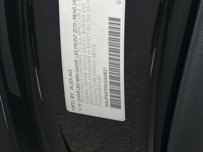 2019 Audi S5 Coupe Premium Plus